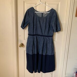 eshakti Jean look dress